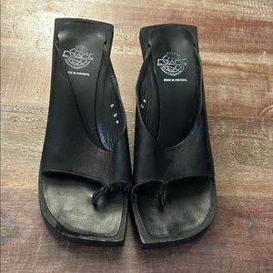 Espace Robert Clergerie Studio Black Women's Sandals